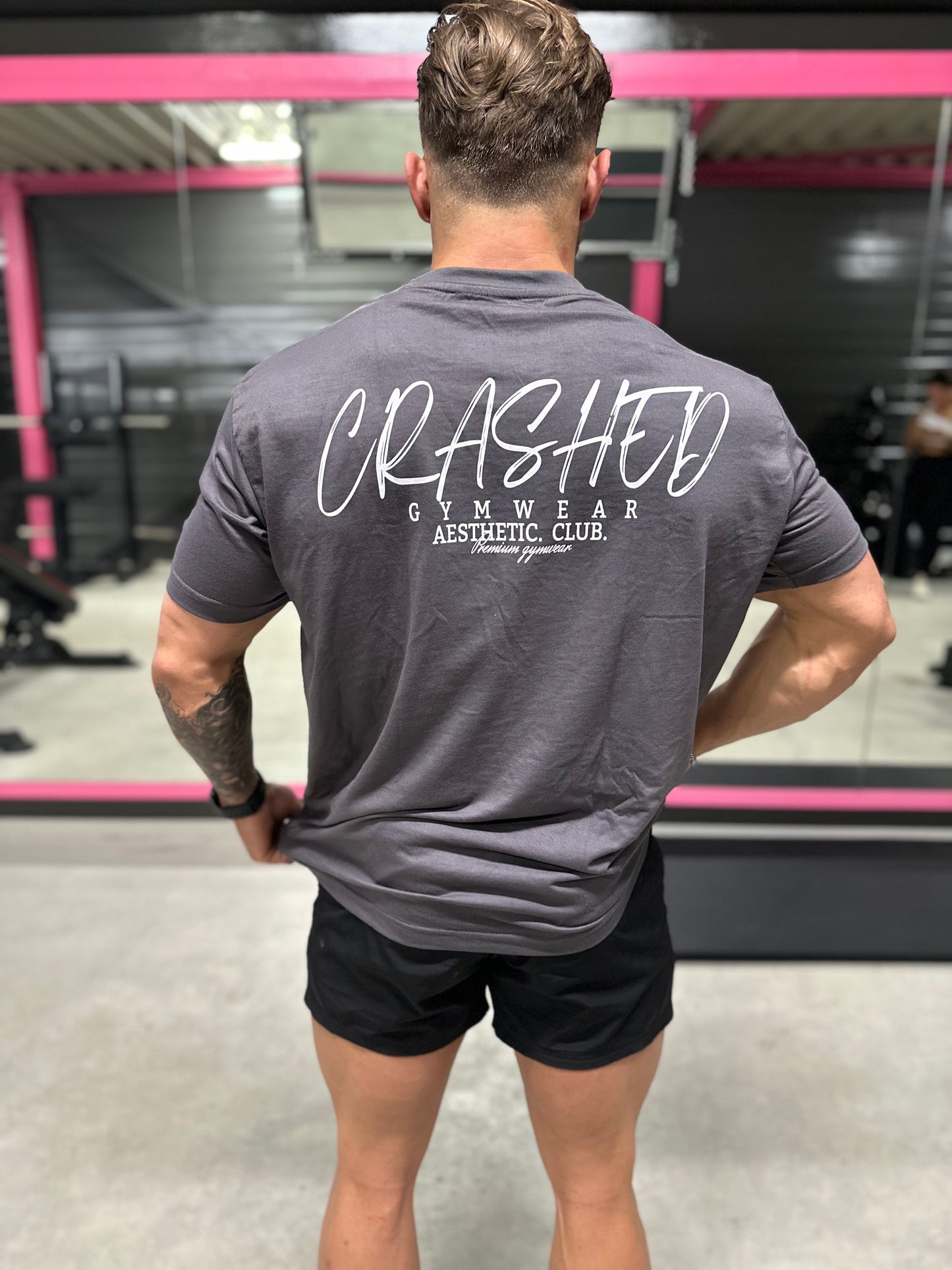 AESTHETIC. CLUB. MUSCLE FIT SHIRT [ELEGANT]